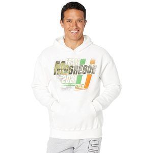 UFC Team Conor McGregor Slant Hoodie White LG